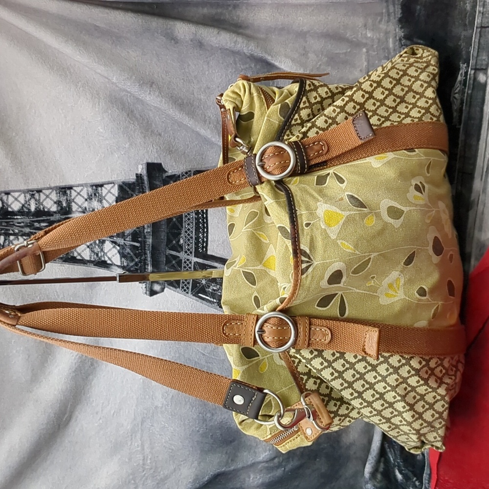 Fossil Key-per flowers duffle